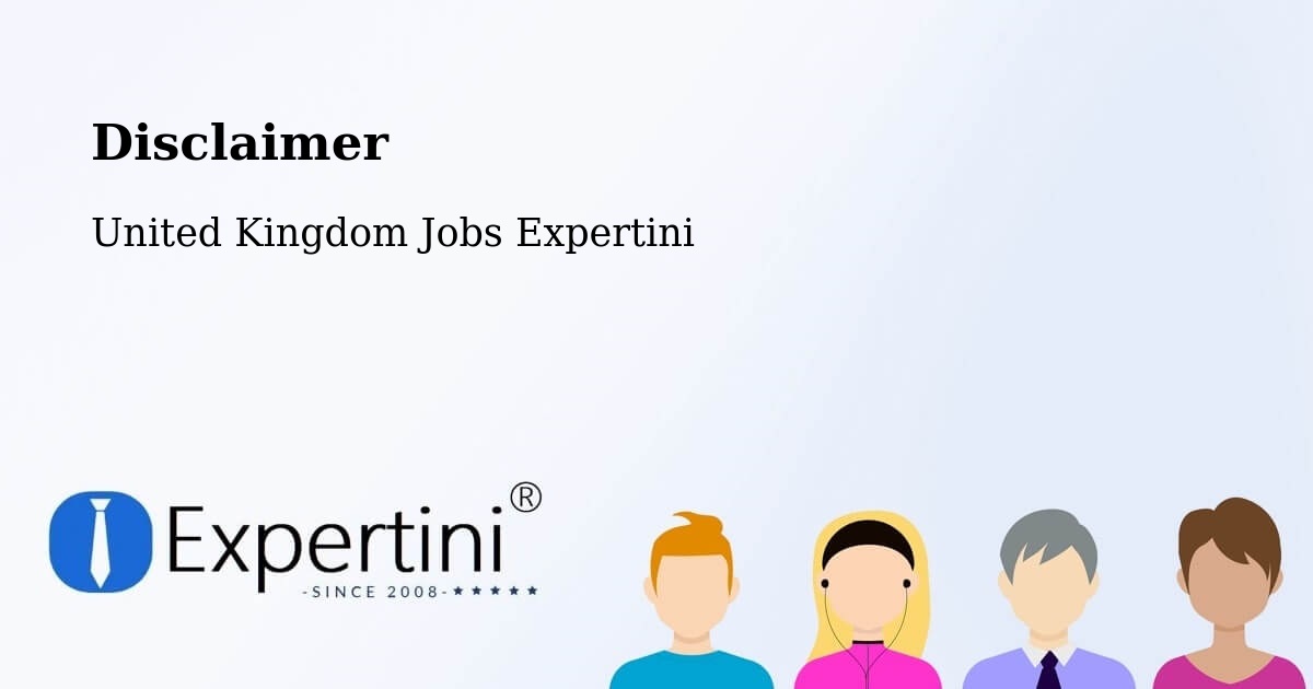 Disclaimer – Westminster - United Kingdom Jobs Expertini