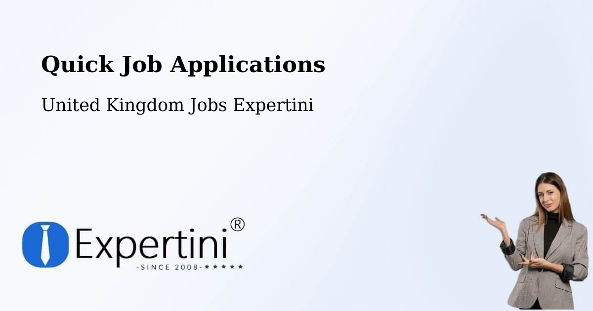 Quick Apply Feature – Westminster - United Kingdom Jobs Expertini
